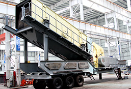 輪胎式移動篩分站