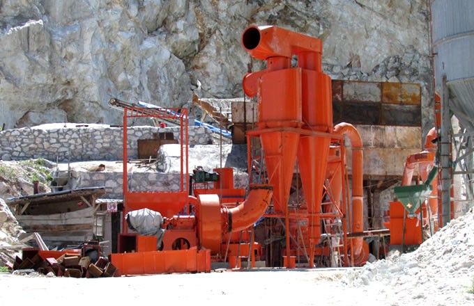 浙江方解石、石灰石磨粉生產(chǎn)線