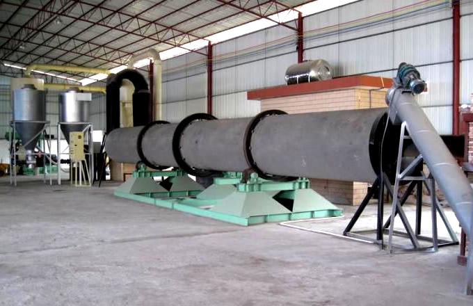 俄羅斯煤泥烘干機客戶案例