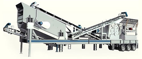 移動反擊式破碎站工作原理